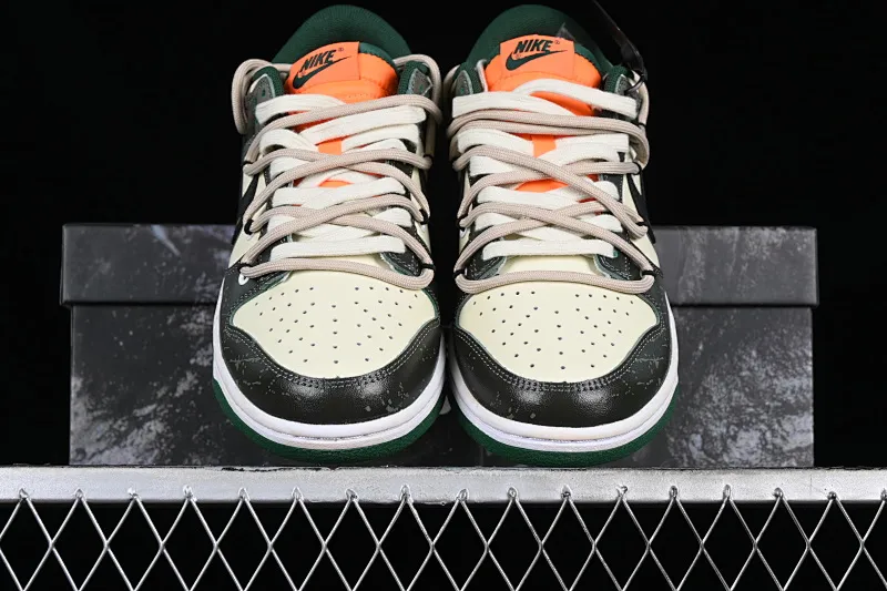 All Categories Nk SB Dunk Series Nk SB Dunk Low Low-top sneakers Nk Dunk Low Panda Prank Jungle Crossing Wilderness Ore Morandi Army Green Retro SB Strap Low-top Casual Shoes DD1391-300